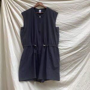 Te Verde Charcoal gray Sleeveless Romper, size XL